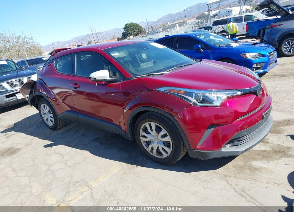 2019 TOYOTA C-HR LE VIN: JTNKHMBX1K1057268
