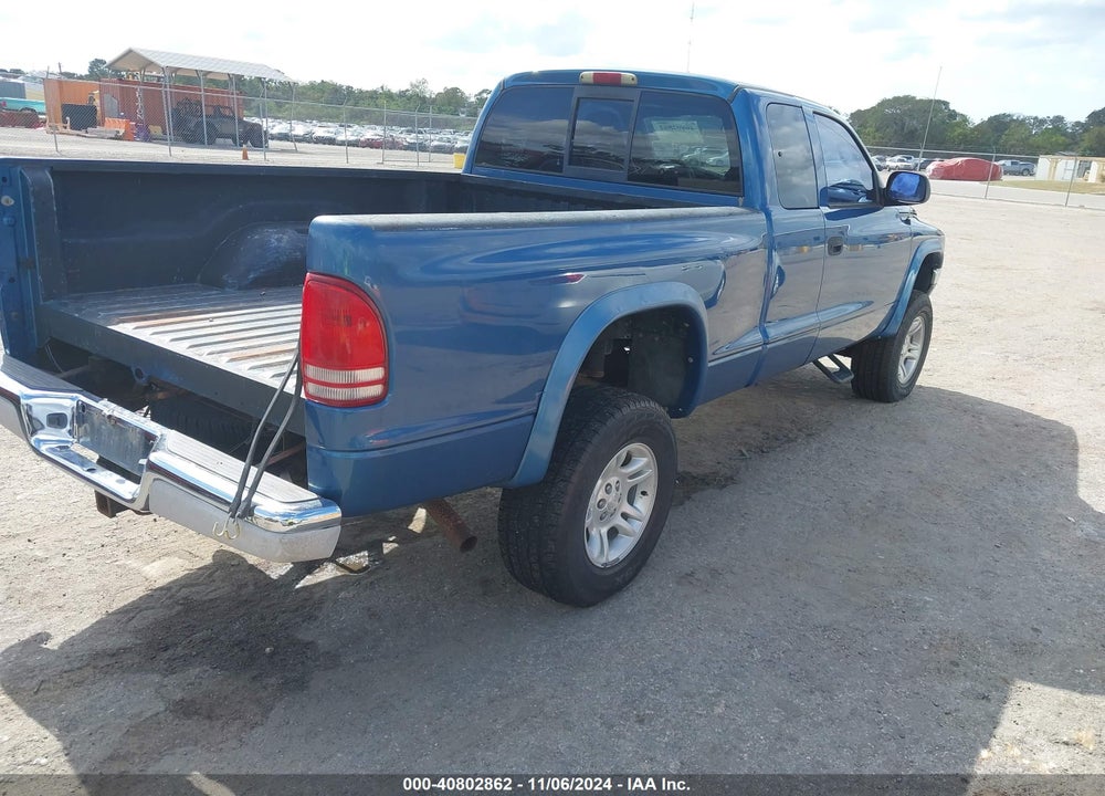 2003 DODGE DAKOTA SLT VIN: 1D7HG42NX3S192198