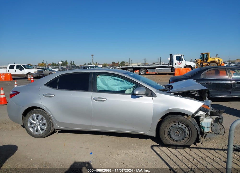 2014 TOYOTA COROLLA LE VIN: 5YFBURHE7EP164974