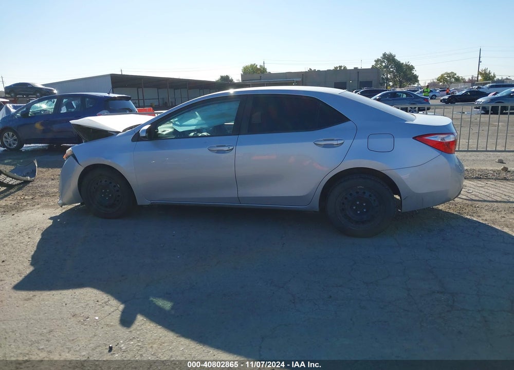 2014 TOYOTA COROLLA LE VIN: 5YFBURHE7EP164974