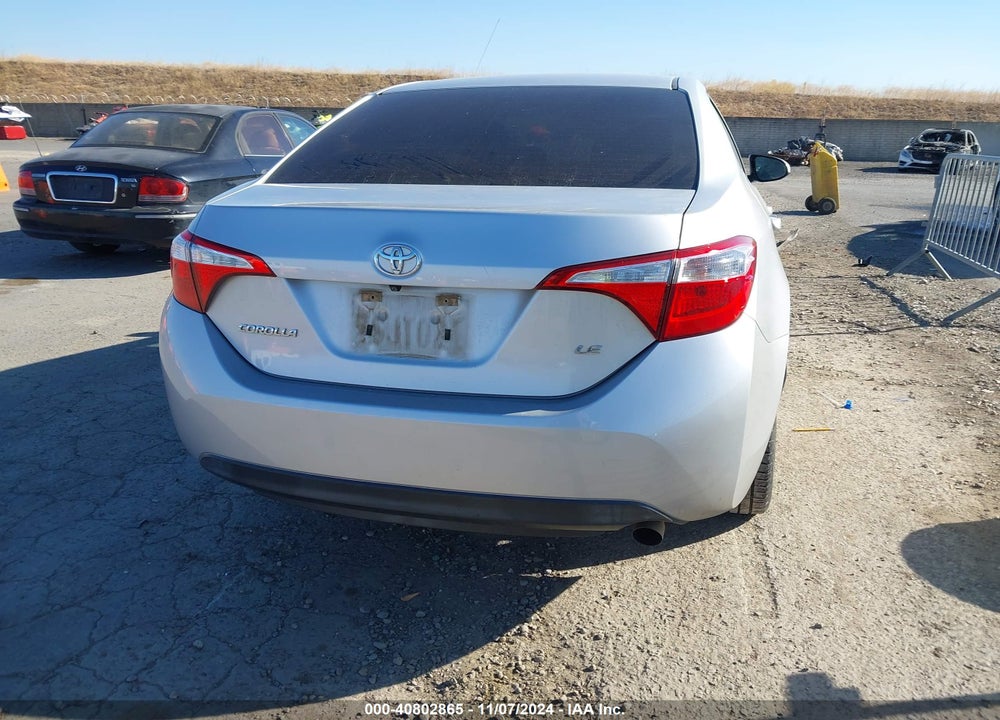 2014 TOYOTA COROLLA LE VIN: 5YFBURHE7EP164974