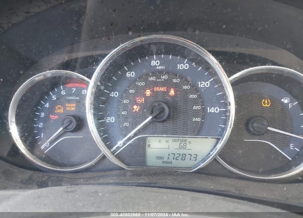 2014 TOYOTA COROLLA LE VIN: 5YFBURHE7EP164974