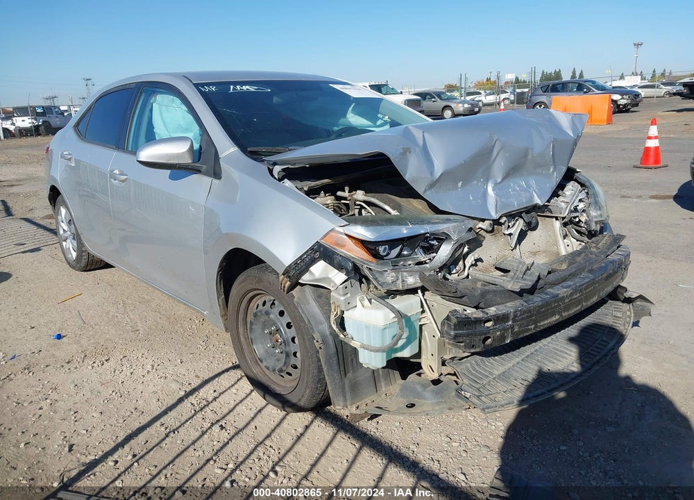 2014 TOYOTA COROLLA LE VIN: 5YFBURHE7EP164974