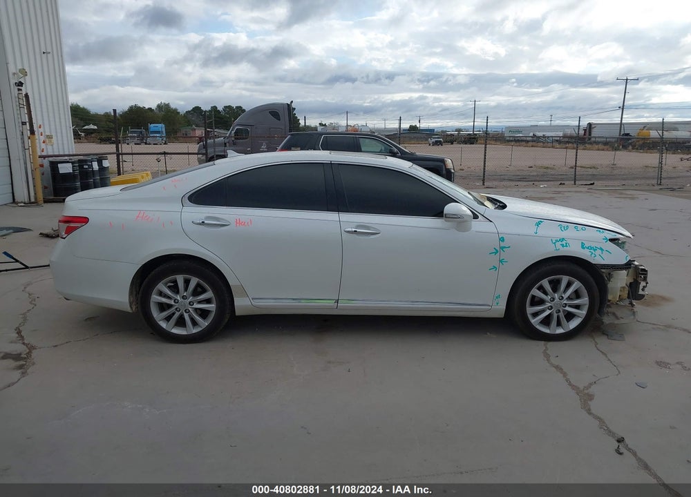 2012 LEXUS ES 350 VIN: JTHBK1EGXC2511429