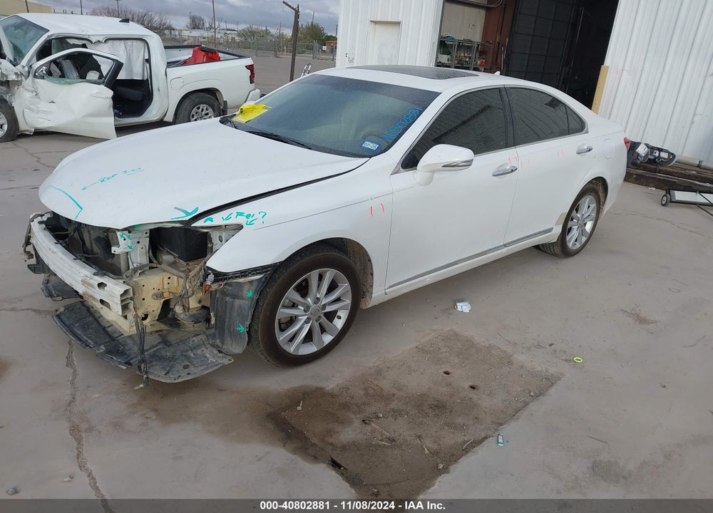 2012 LEXUS ES 350 VIN: JTHBK1EGXC2511429