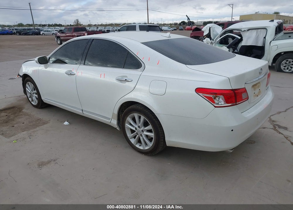 2012 LEXUS ES 350 VIN: JTHBK1EGXC2511429