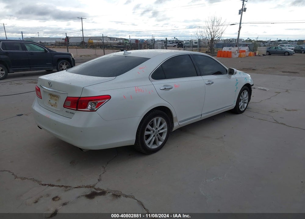 2012 LEXUS ES 350 VIN: JTHBK1EGXC2511429