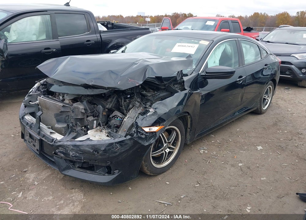 2016 HONDA CIVIC EX VIN: 19XFC2F70GE011695