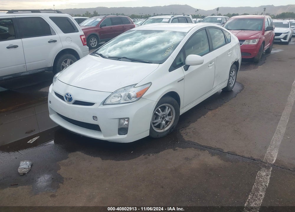 2011 TOYOTA PRIUS TWO VIN: JTDKN3DU9B5313692