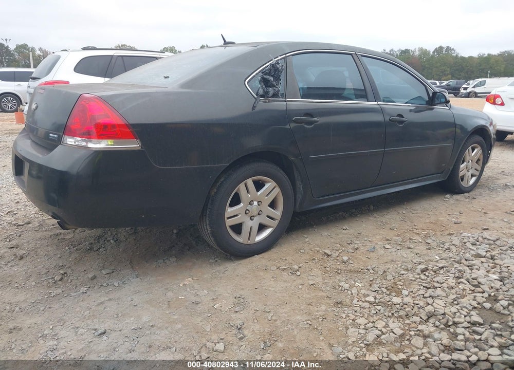 2013 CHEVROLET IMPALA LT VIN: 2G1WG5E38D1138734