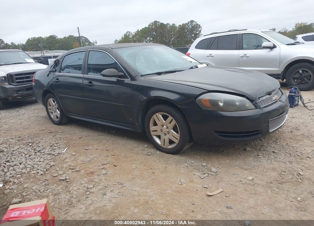 2013 CHEVROLET IMPALA LT VIN: 2G1WG5E38D1138734