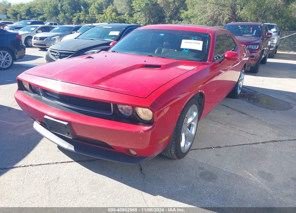 2012 DODGE CHALLENGER SXT VIN: 2C3CDYAGXCH231973