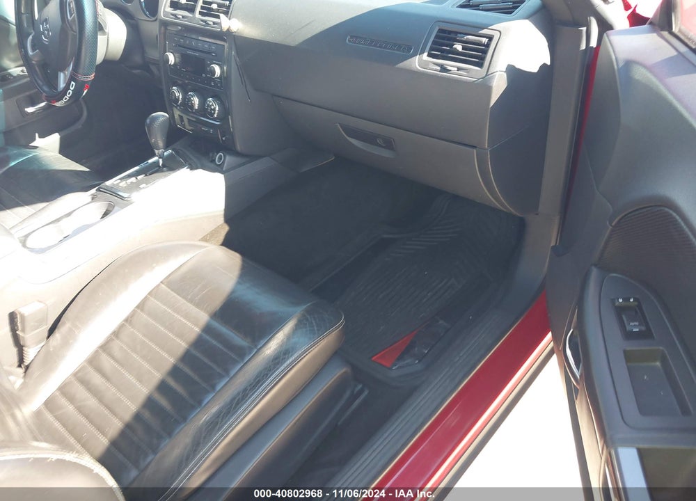 2012 DODGE CHALLENGER SXT VIN: 2C3CDYAGXCH231973