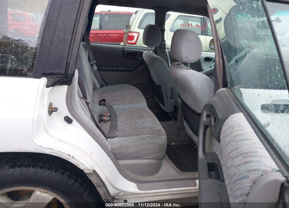 1999 SUBARU FORESTER S VIN: JF1SF6552XH705849
