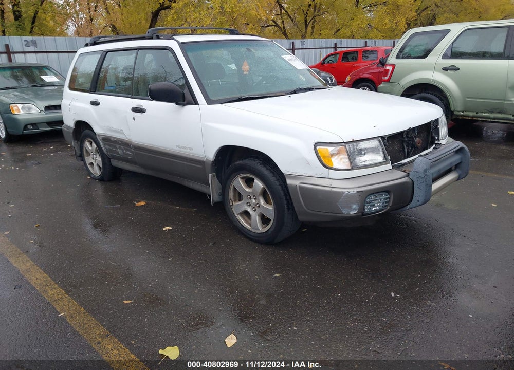 1999 SUBARU FORESTER S VIN: JF1SF6552XH705849