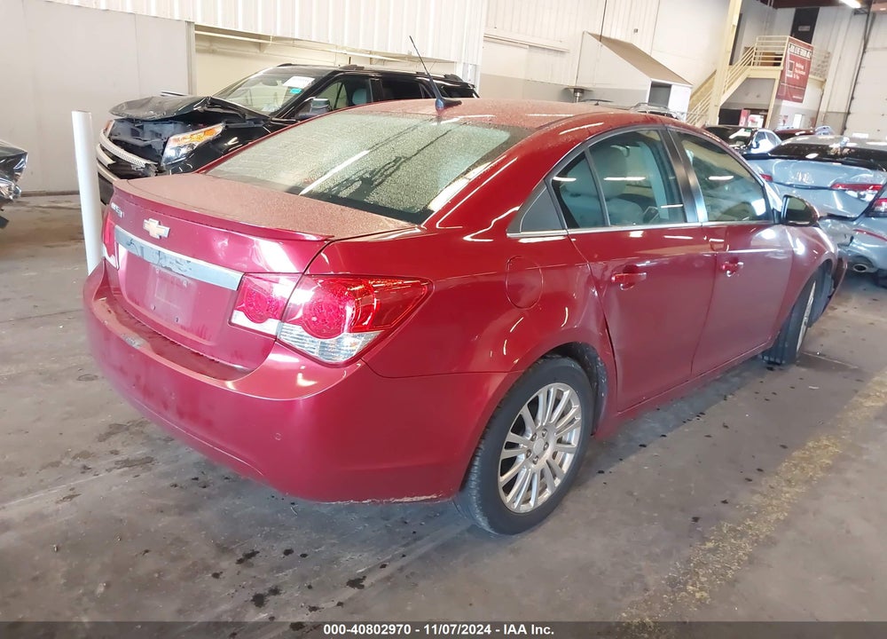 2012 CHEVROLET CRUZE ECO VIN: 1G1PJ5SC9C7376927