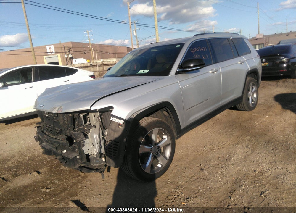 2021 JEEP GRAND CHEROKEE L LIMITED 4X4 VIN: 1C4RJKBGXM8130904