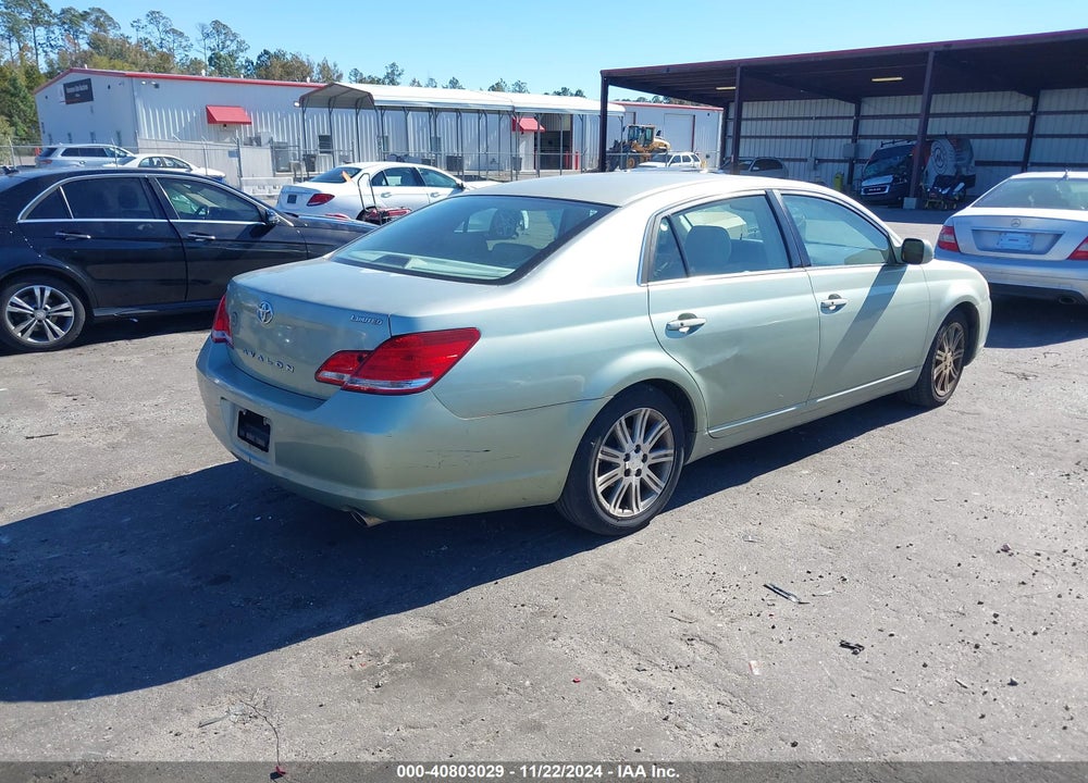 2006 TOYOTA AVALON LIMITED VIN: 4T1BK36B76U119867