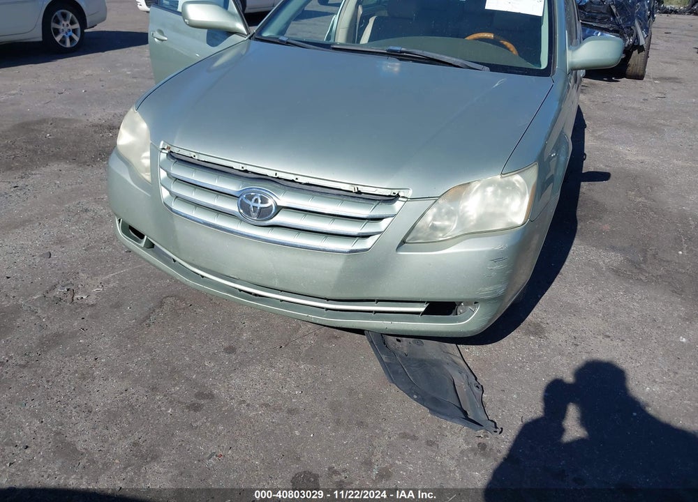 2006 TOYOTA AVALON LIMITED VIN: 4T1BK36B76U119867