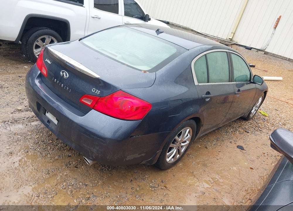 2008 INFINITI G35 JOURNEY VIN: JNKBV61E88M217113