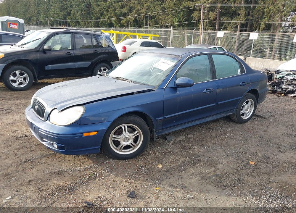 2003 HYUNDAI SONATA VIN: KMHWF25S83A851374