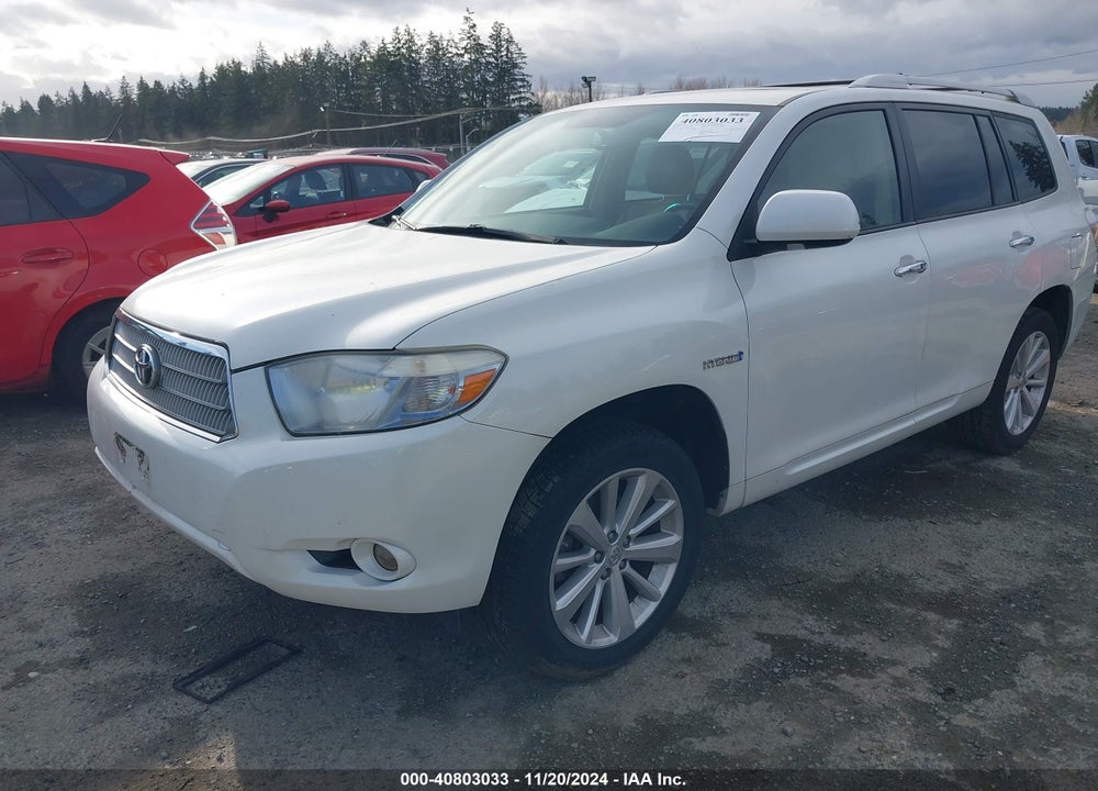 2009 TOYOTA HIGHLANDER HYBRID VIN: JTEEW44A992030531