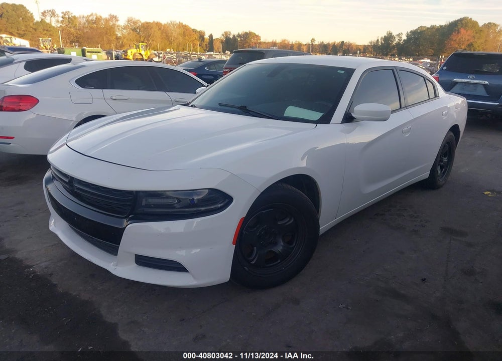 2016 DODGE CHARGER POLICE VIN: 2C3CDXAG7GH111936