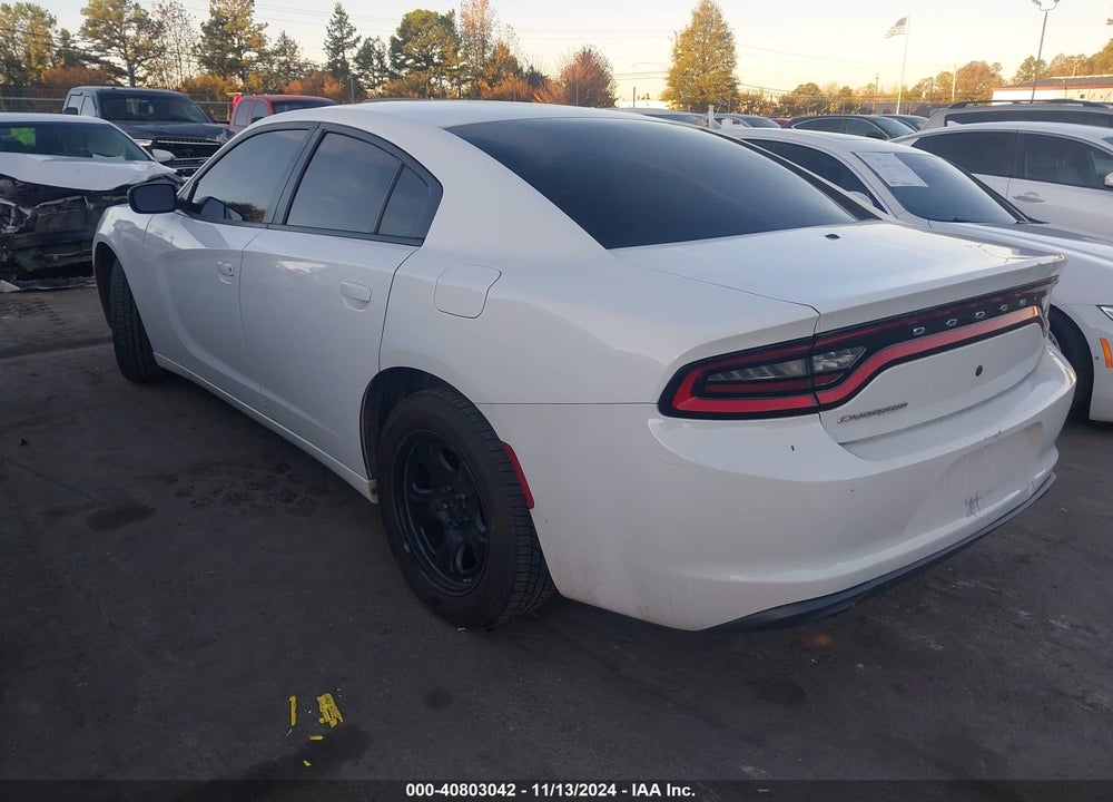 2016 DODGE CHARGER POLICE VIN: 2C3CDXAG7GH111936