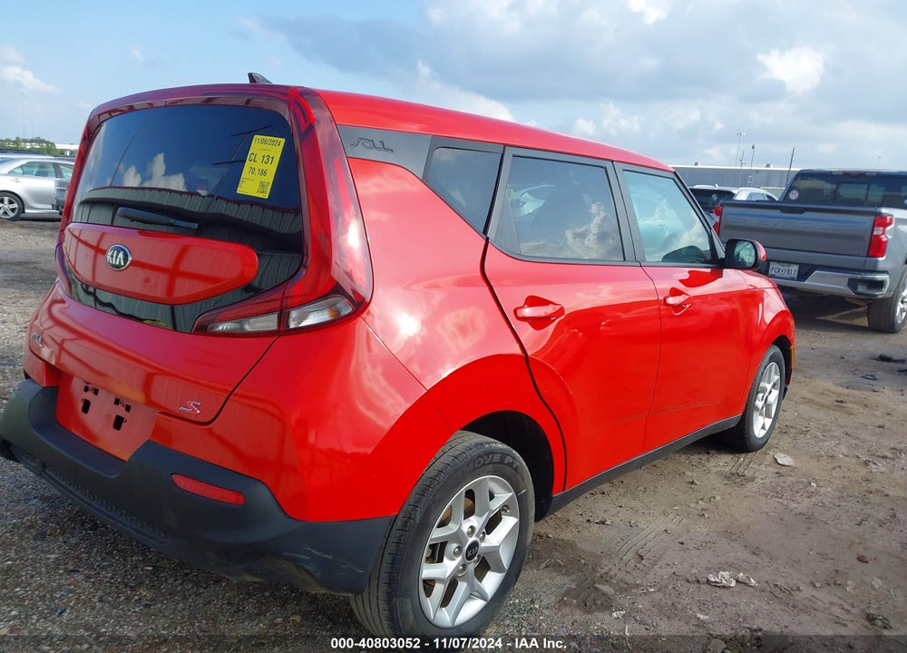 2021 KIA SOUL !/+/S VIN: KNDJ23AU9M7141034