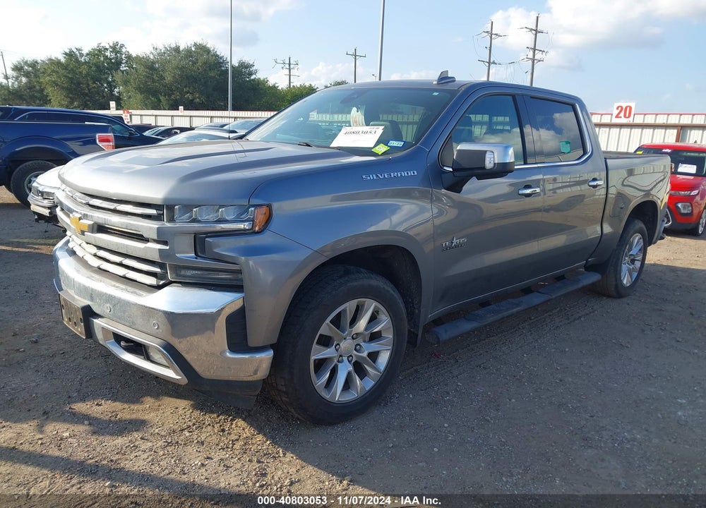 2021 CHEVROLET SILVERADO 1500 2WD SHORT BED LTZ VIN: 1GCPWEED8MZ216122