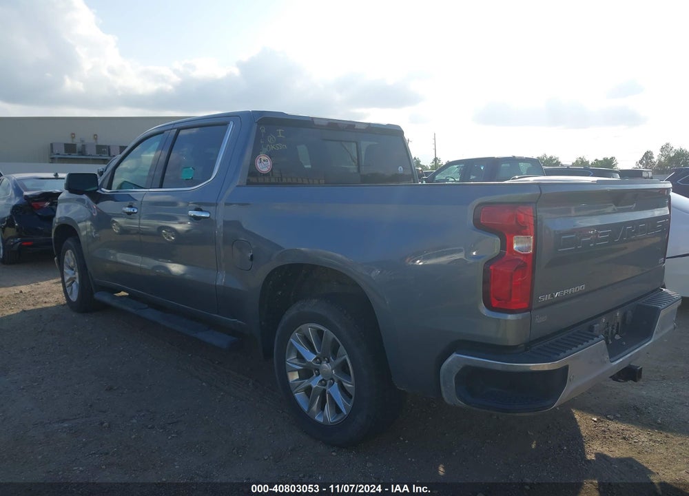 2021 CHEVROLET SILVERADO 1500 2WD SHORT BED LTZ VIN: 1GCPWEED8MZ216122