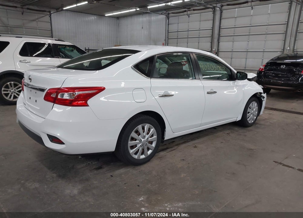 2018 NISSAN SENTRA S VIN: 3N1AB7AP6JY320145