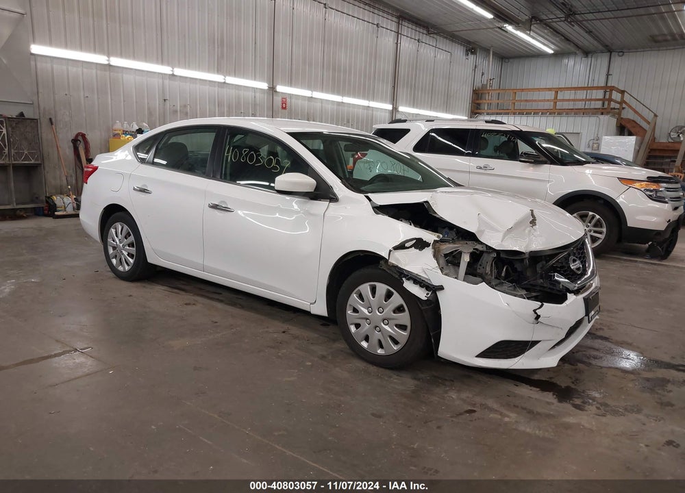 2018 NISSAN SENTRA S VIN: 3N1AB7AP6JY320145