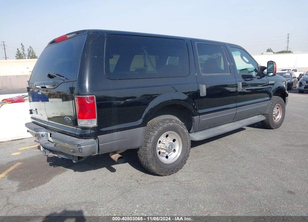 2005 FORD EXCURSION XLS/XLT VIN: 1FMSU41P35EA31247