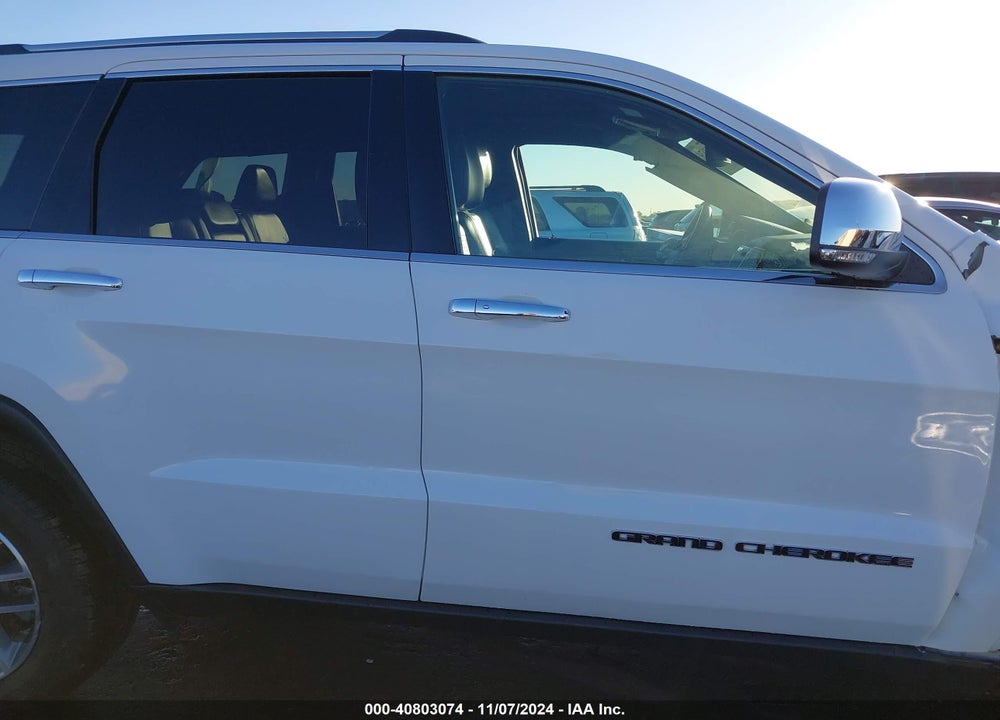 2019 JEEP GRAND CHEROKEE LIMITED 4X4 VIN: 1C4RJFBGXKC714348