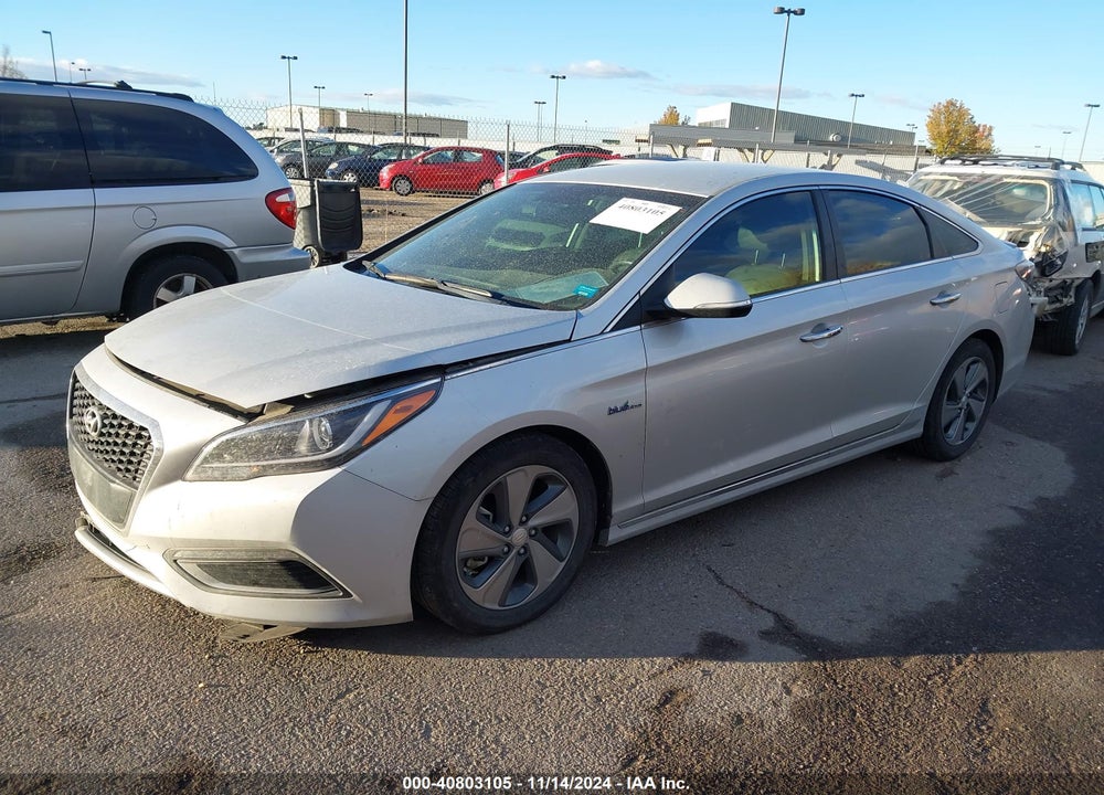 2017 HYUNDAI SONATA HYBRID LIMITED VIN: KMHE34L1XHA049006