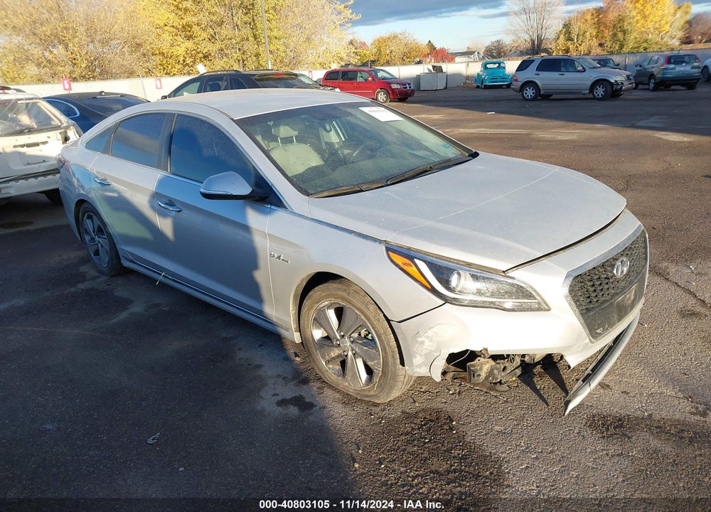 2017 HYUNDAI SONATA HYBRID LIMITED VIN: KMHE34L1XHA049006