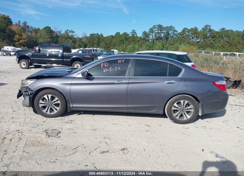 2015 HONDA ACCORD LX VIN: 1HGCR2F33FA160197