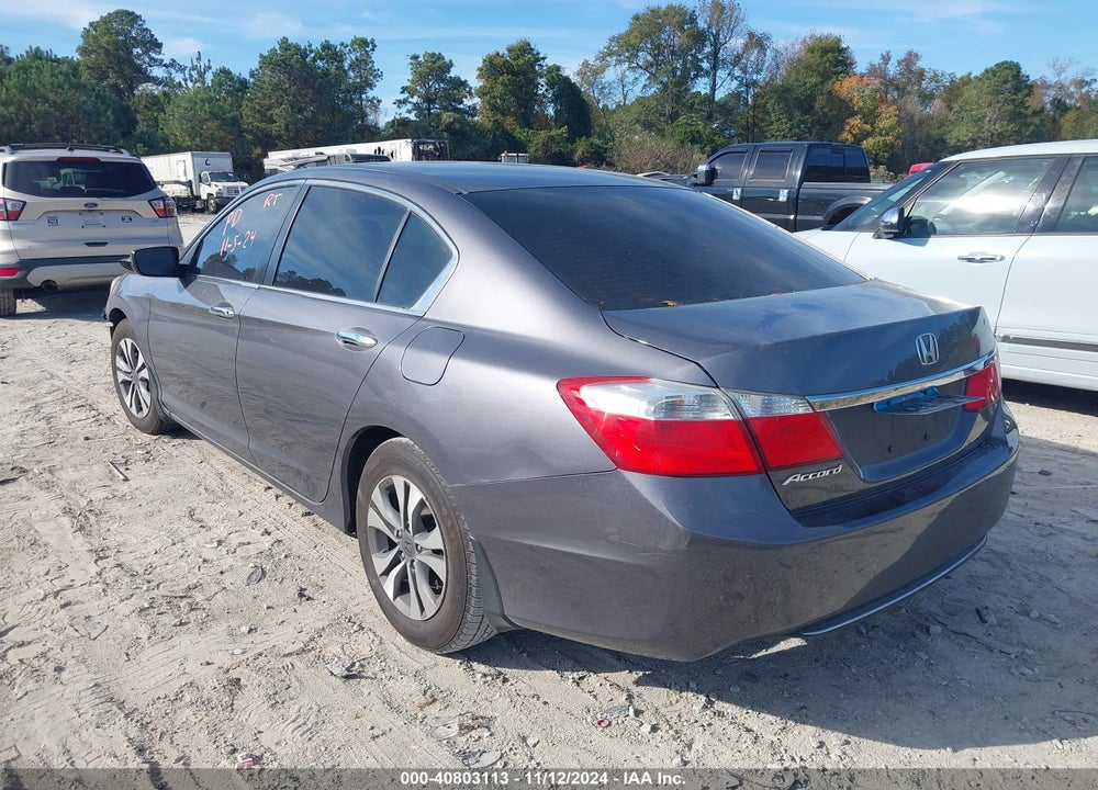 2015 HONDA ACCORD LX VIN: 1HGCR2F33FA160197