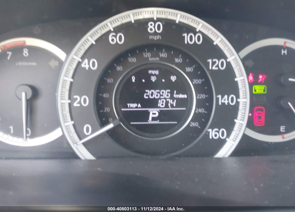 2015 HONDA ACCORD LX VIN: 1HGCR2F33FA160197