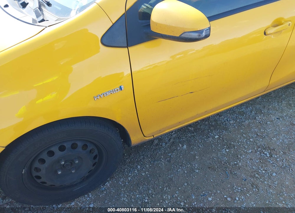 2015 TOYOTA PRIUS C TWO VIN: JTDKDTB37F1097500