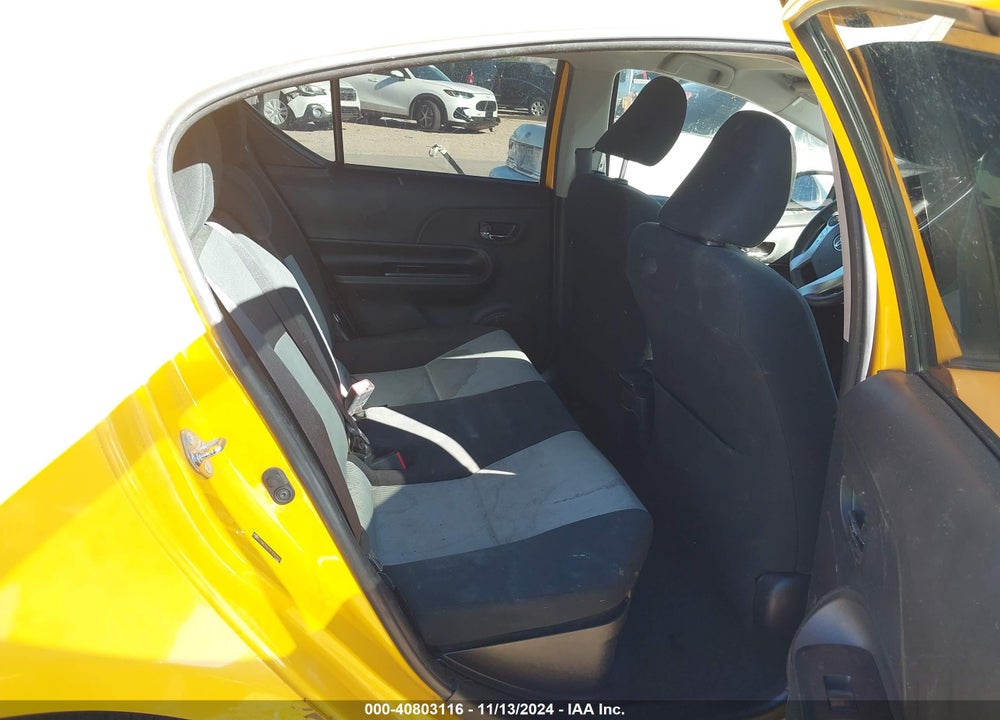 2015 TOYOTA PRIUS C TWO VIN: JTDKDTB37F1097500