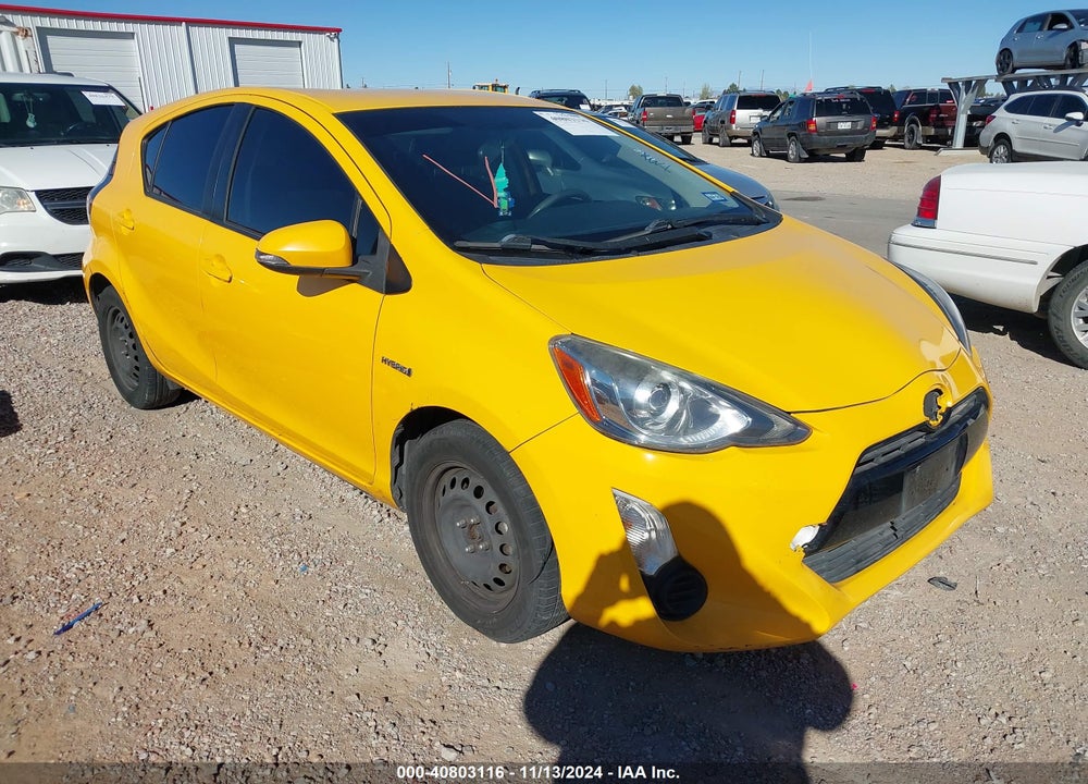 2015 TOYOTA PRIUS C TWO VIN: JTDKDTB37F1097500