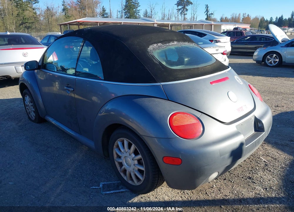 2005 VOLKSWAGEN NEW BEETLE GLS VIN: 3VWCM31Y55M317135