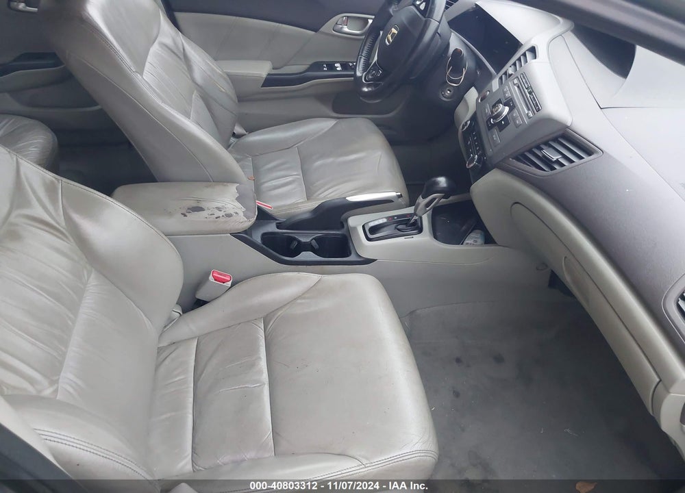 2012 HONDA CIVIC EX-L VIN: 2HGFB2F9XCH557733