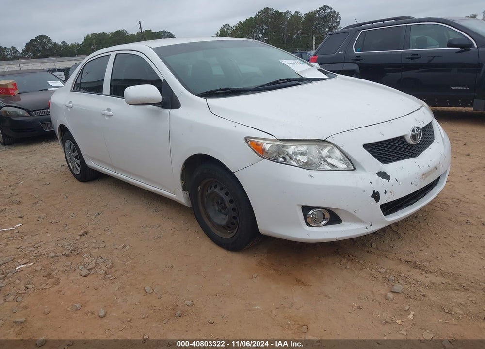 2010 TOYOTA COROLLA LE VIN: 2T1BU4EE6AC306281