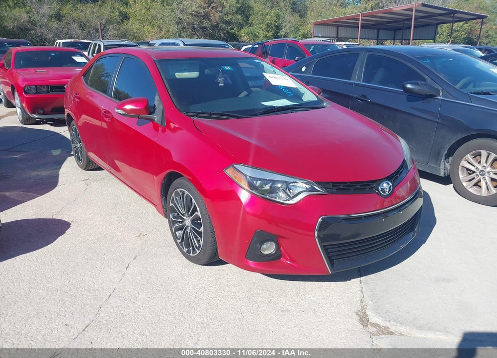 2015 TOYOTA COROLLA S PLUS VIN: 5YFBURHE5FP194492