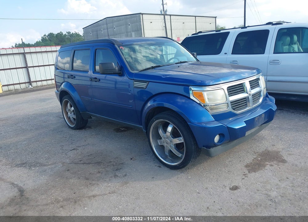2010 DODGE NITRO SE VIN: 1D4PT2GK5AW118250