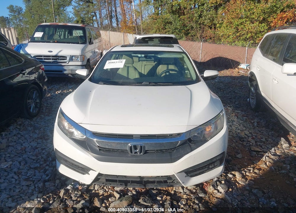 2018 HONDA CIVIC EX VIN: 19XFC2F74JE028927