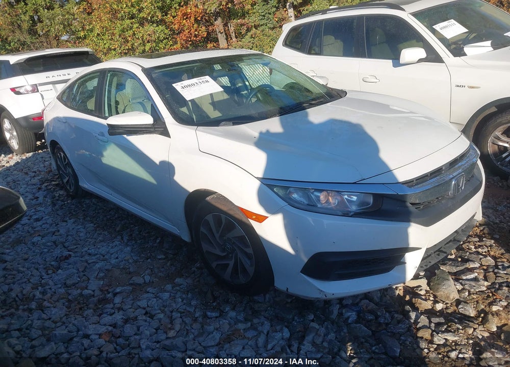 2018 HONDA CIVIC EX VIN: 19XFC2F74JE028927